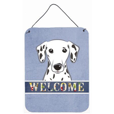Carolines Treasures Dalmatian Welcome Wall and Door Hanging Prints BB1396DS1216